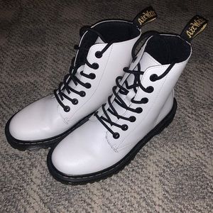 White Dr Martens